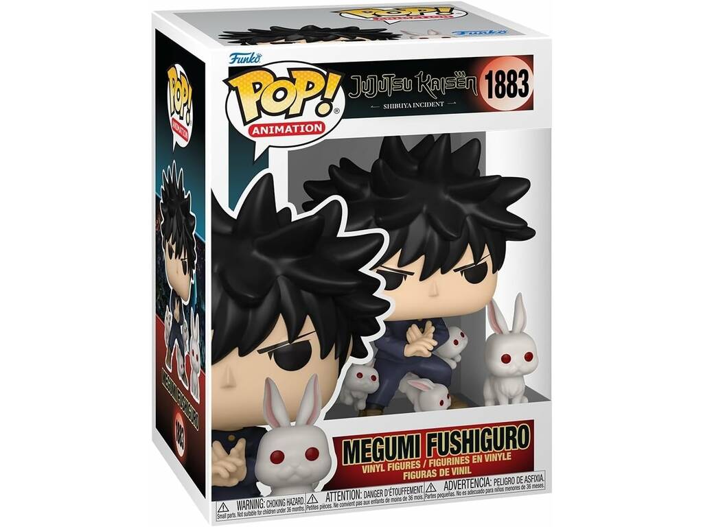 Funko Pop Animation Jujutsu Kaisen: Shibuya Incident Figura Megumi Fushiguro