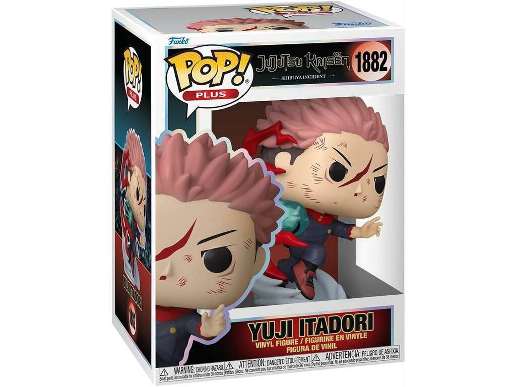 Funko Pop Plus Jujutsu Kaisen: Shibuya Incident Figura Yuji Itadori
