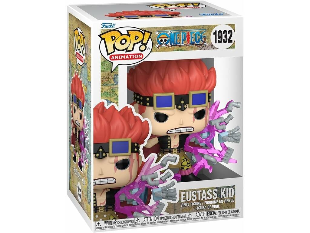 Funko Pop Animation One Piece Figura Eustass Kid