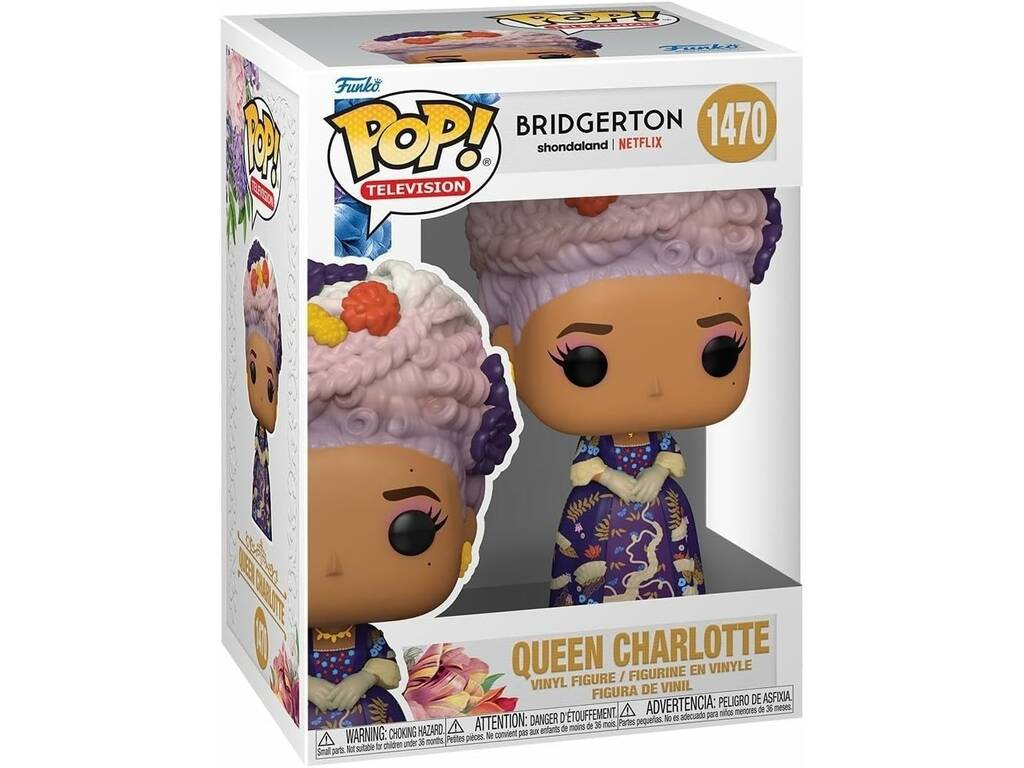 Funko Pop Television Bridgerton Queen Charlotte Figure
