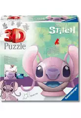 Puzzle 3D Disney Stitch Tête d'ange avec oreilles