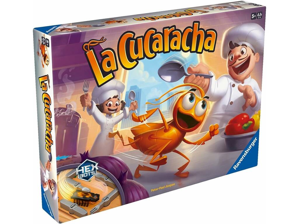 La Cucaracha con Nano HEX Bots