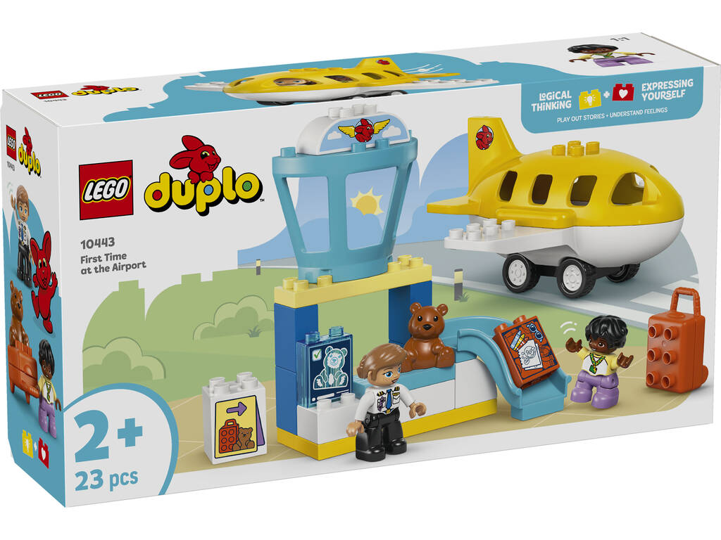 Lego Duplo première fois à l'aéroport