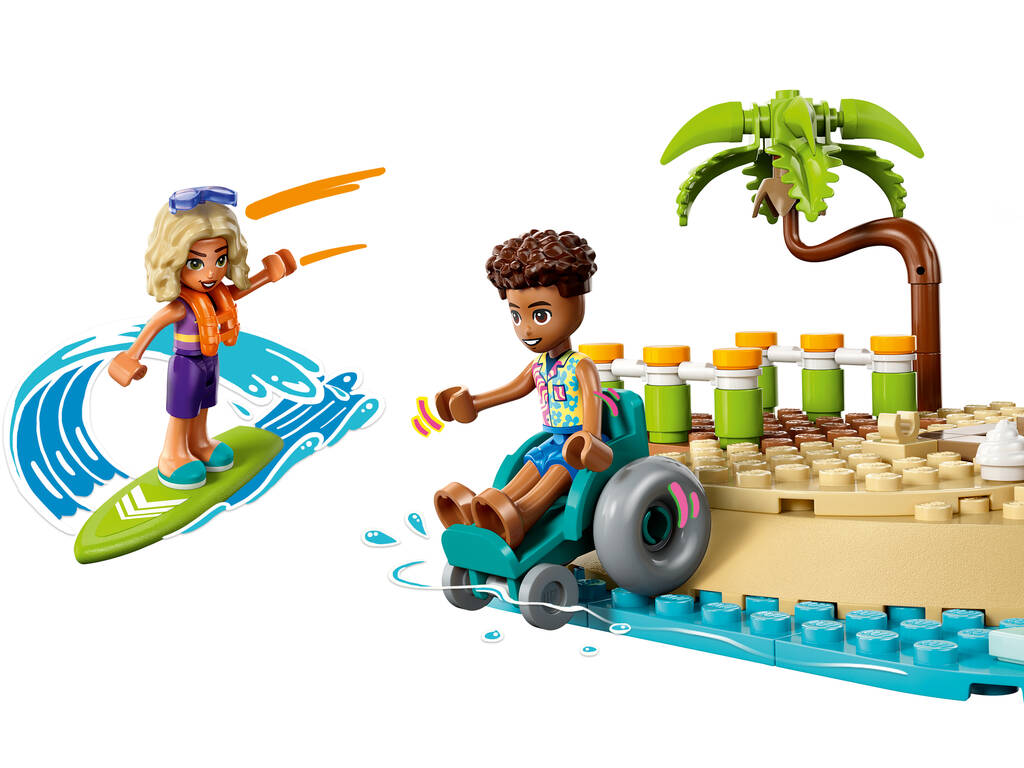 Lego Friends Hôtel de vacances en famille sur la plage