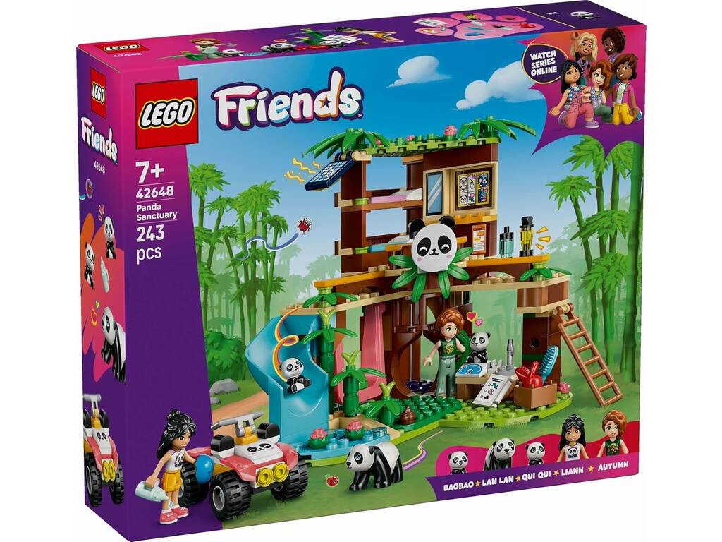Lego Friends Animal Care au refuge des pandas