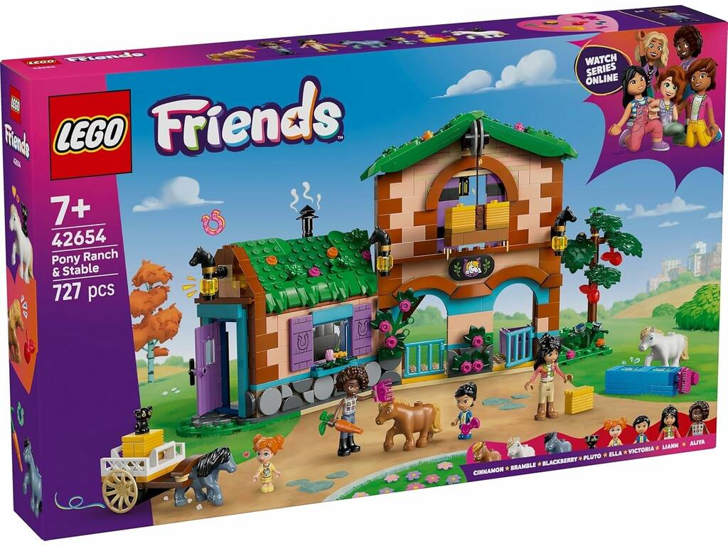Lego Friends Ranch et écurie de poneys