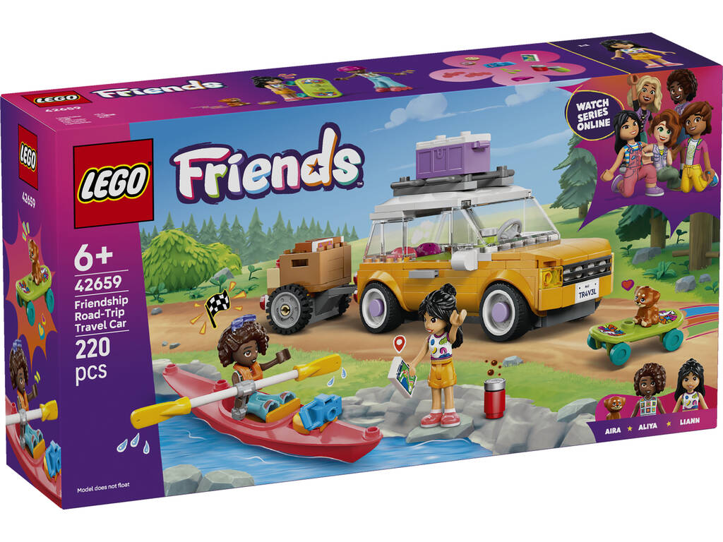 Lego Friends Amitié Excursion en voiture sur la route