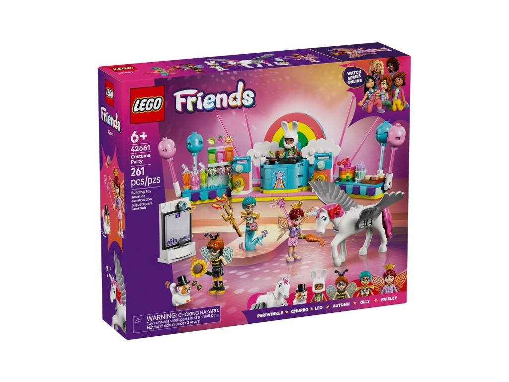 Lego Friends Fête costumée avec licorne et fée