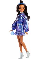 imagen Barbie Deluxe Style Muñeca Conjunto Azul Brillante