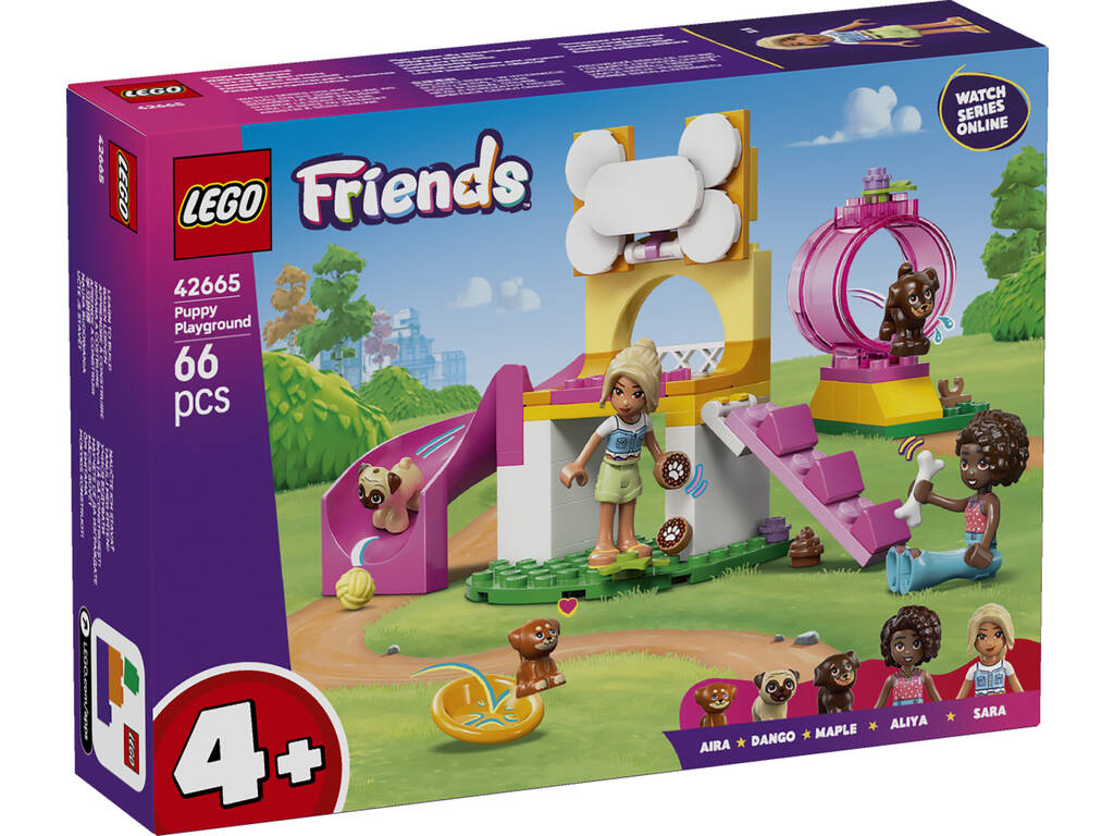 Lego Friends Parc d'aventure pour les chiots