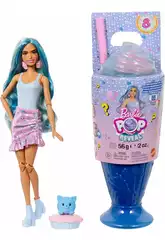 Barbie Pop Reveal Dulces Muñeca Sorpresa Con Vaso Azul