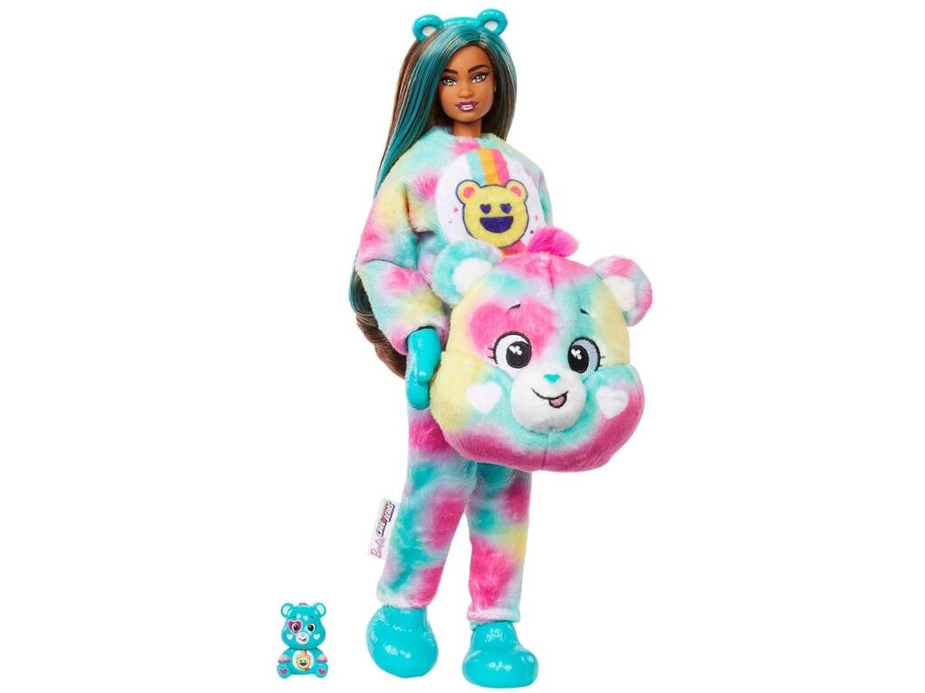 Barbie Cutie Reveal Oursons amoureux Poupée Bonnes vibrations