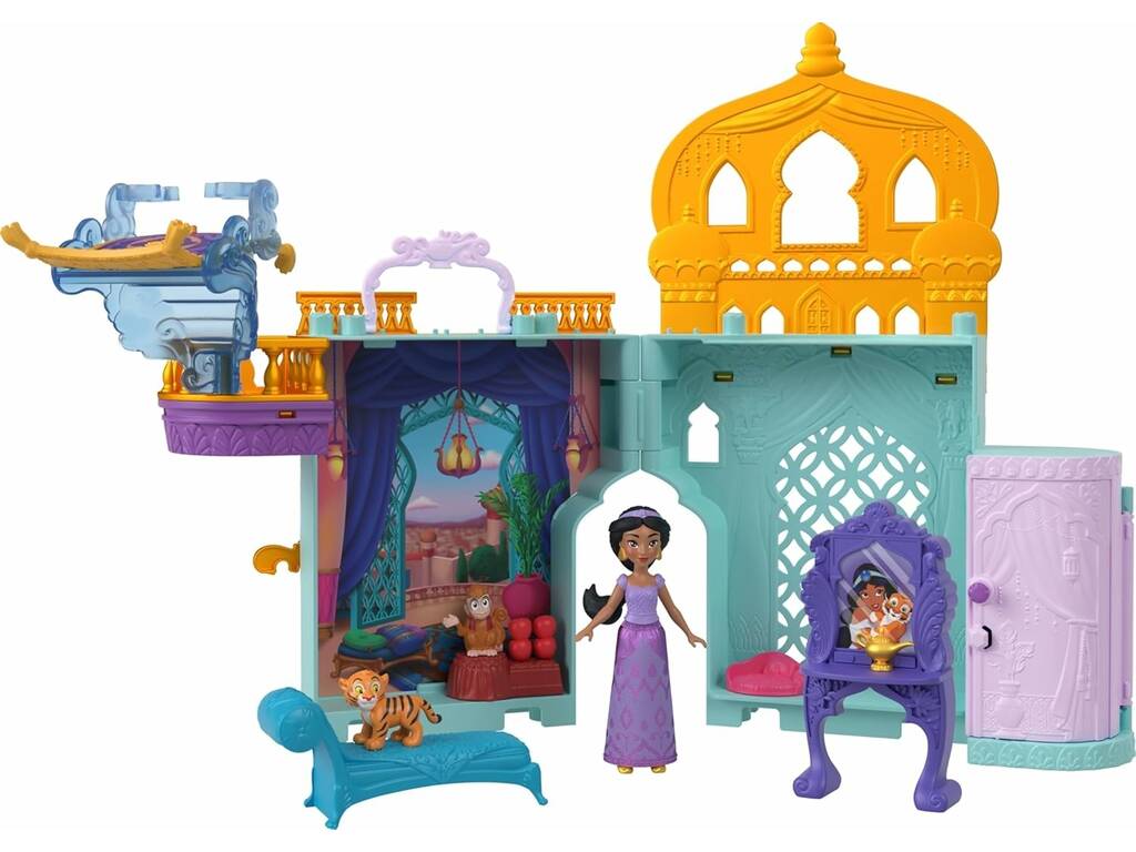 Château de Jasmine Disney Princess avec figurines et accessoires