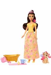 Principesse Disney bambola Bella e bagno Cuccioli