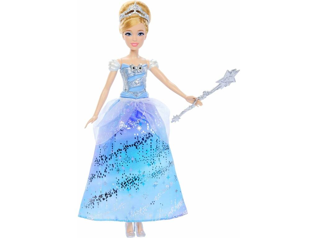 Disney Princess Boneca Cinderela com Vestido de Baile Encantado