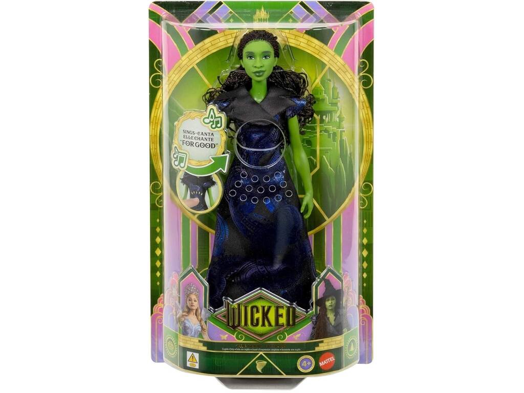 Wicked Muñeca Elphaba con Canción “For Good”