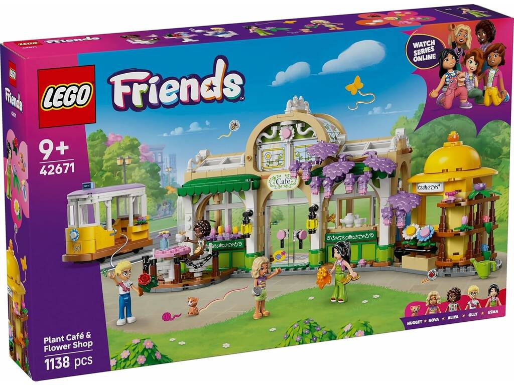 Lego Friends Café botanique et fleuriste