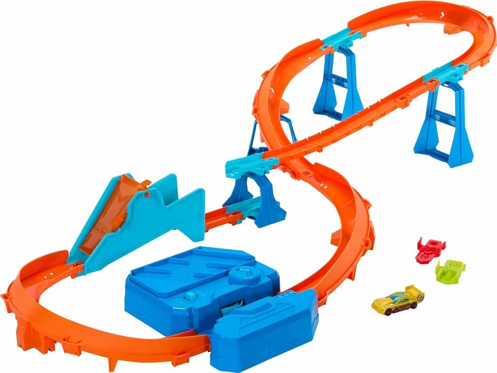 Kit Circuit Super Jump 3 en 1 Hot Wheels Track Creator