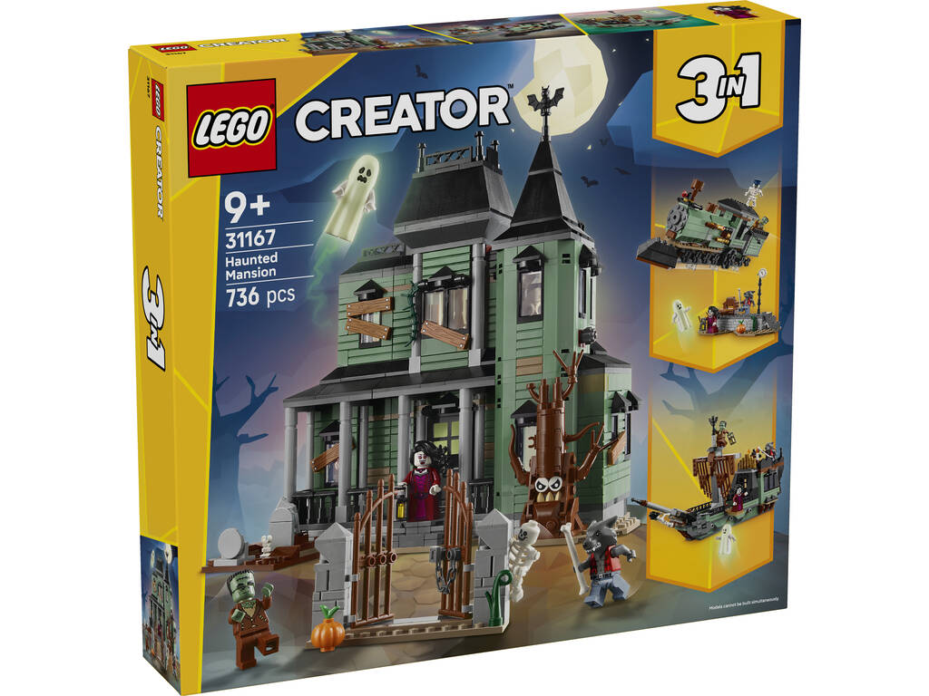 Lego Creator 3 en 1 Manoir hanté