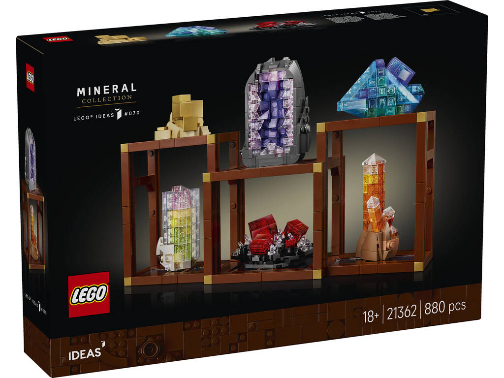 Lego Ideas Collection de minéraux