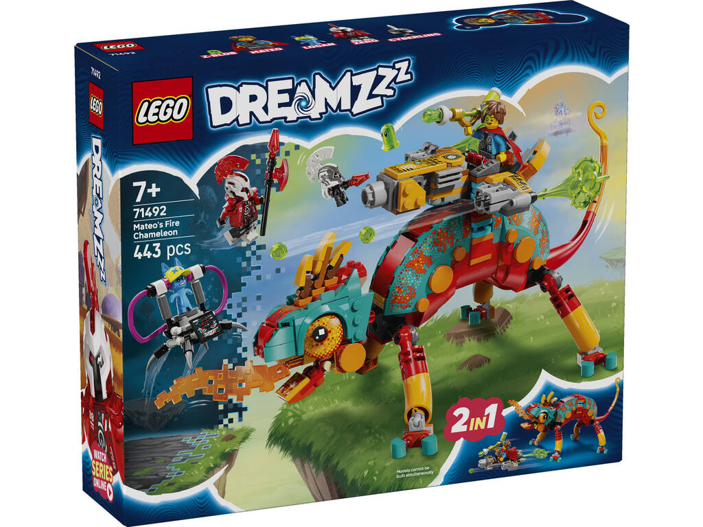 Lego Dreamzzz Camaleón Llameante de Mateo