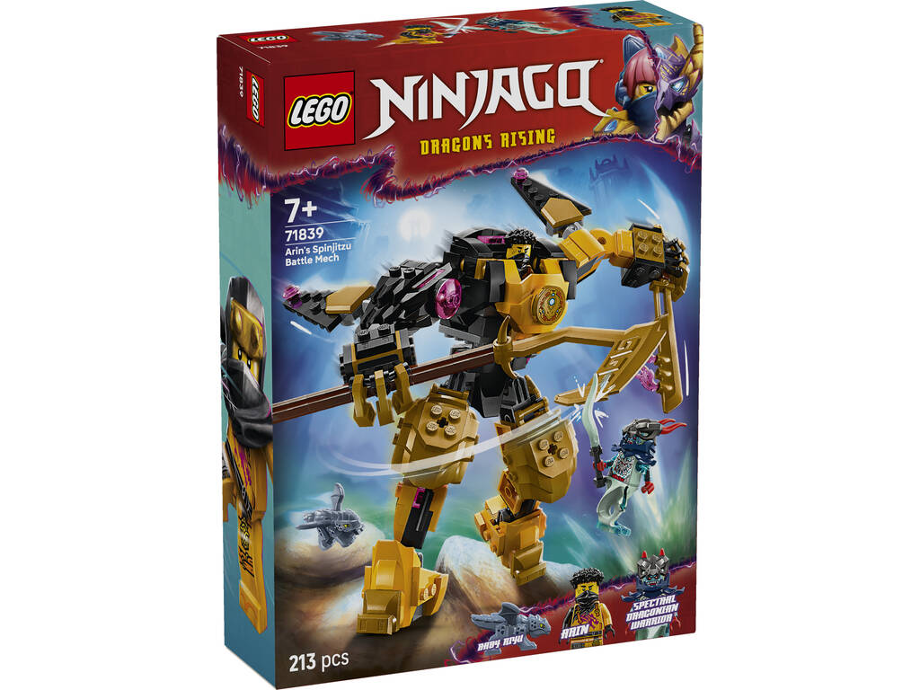 Lego Ninjago Meca de Batalla Spinjitzu de Arin