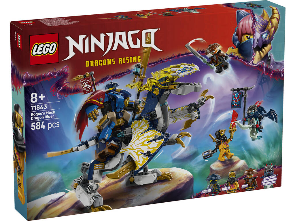 Lego Ninjago Meca de Roque y Dragón