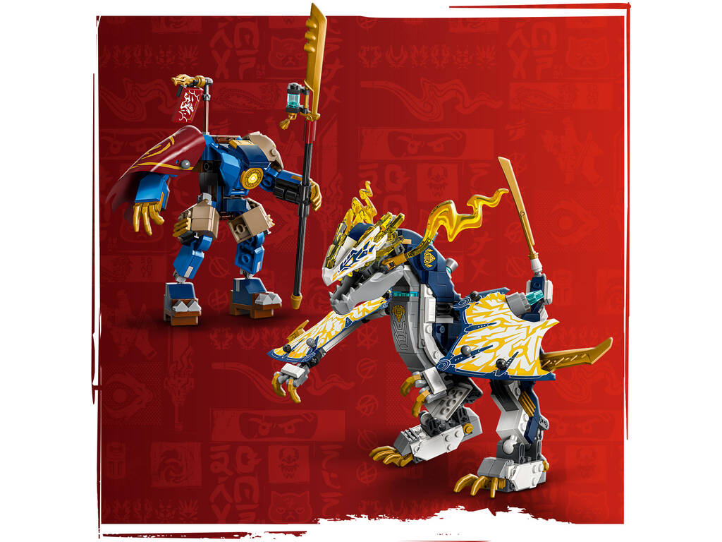 Lego Ninjago Meca de Roque y Dragón