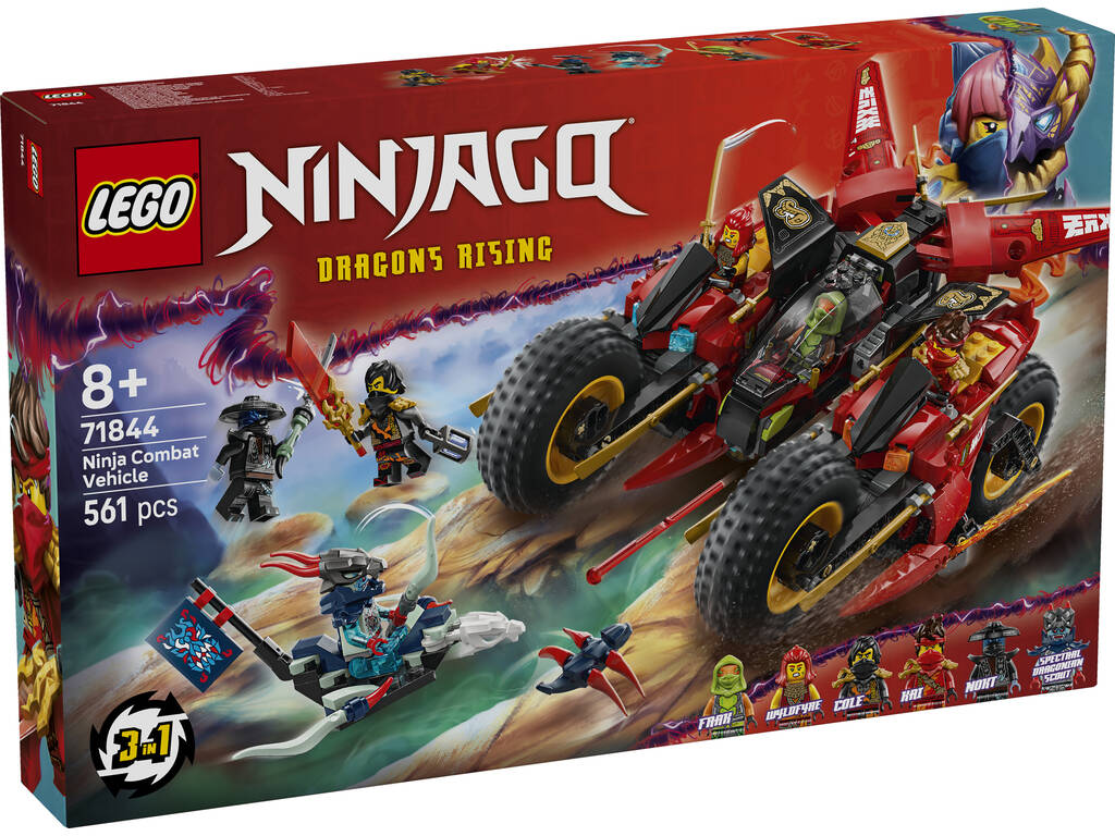 Lego Ninjago Vehículo de Combate Ninja