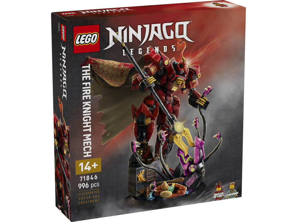 Lego Ninjago Meca Caballero del Fuego