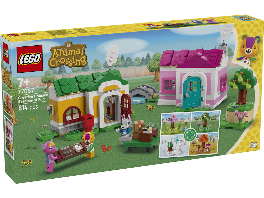 Lego Animal Crossing Maisons créatives : plaisir saisonnier