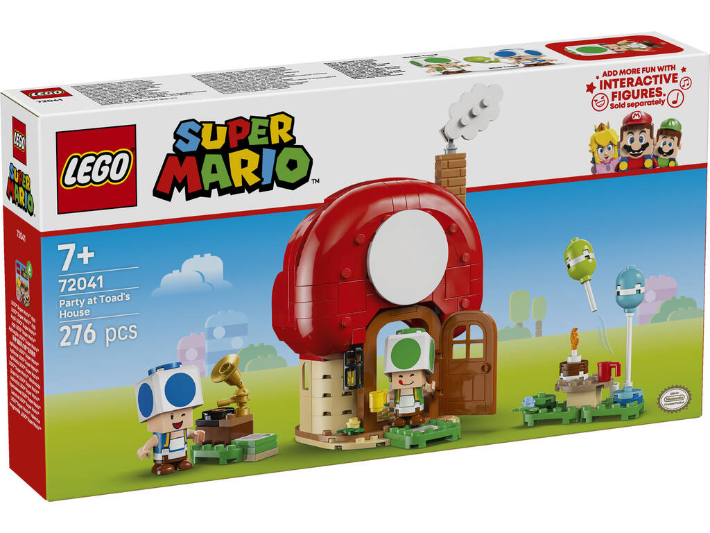 Lego Super Mario Fiesta à la maison de Toad