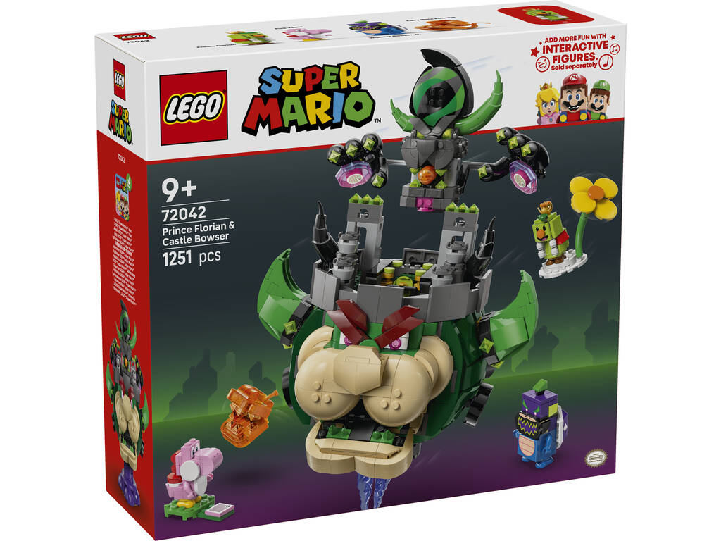 Lego Super Mario Prince Florian et Browser Château