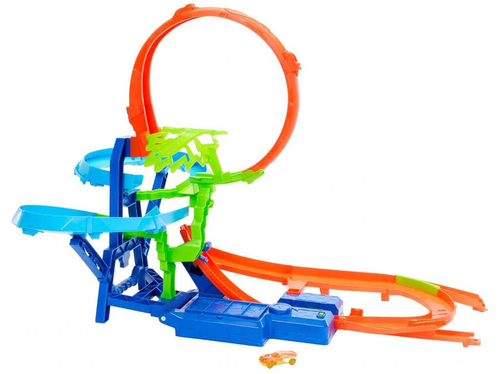 Hot Wheels Stunt Tracks Piste Collision dans les airs