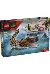 Lego Jurassic World Rebirth Mission navale : Mosasaurus  construire