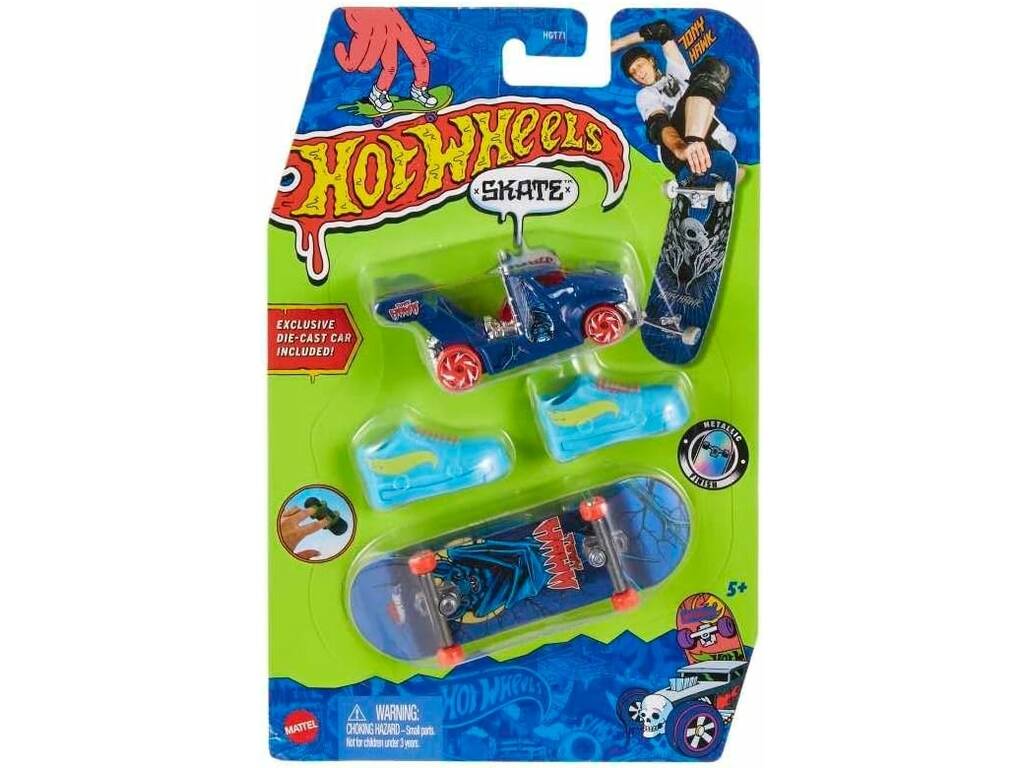 Voiture et patins Hot Wheels Skate