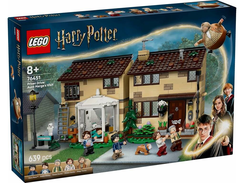 Lego Harry Potter Privet Drive Visite de tante Marge