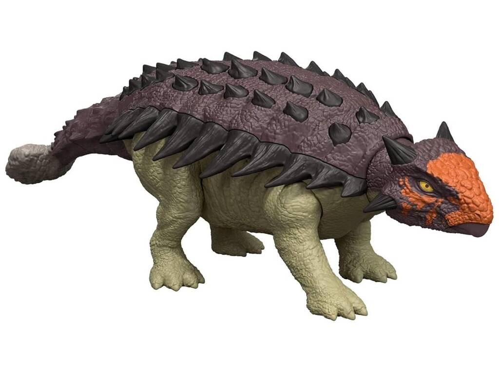 Jurassic World Rebirth Figura Ankylosaurus Rugido Salvaje