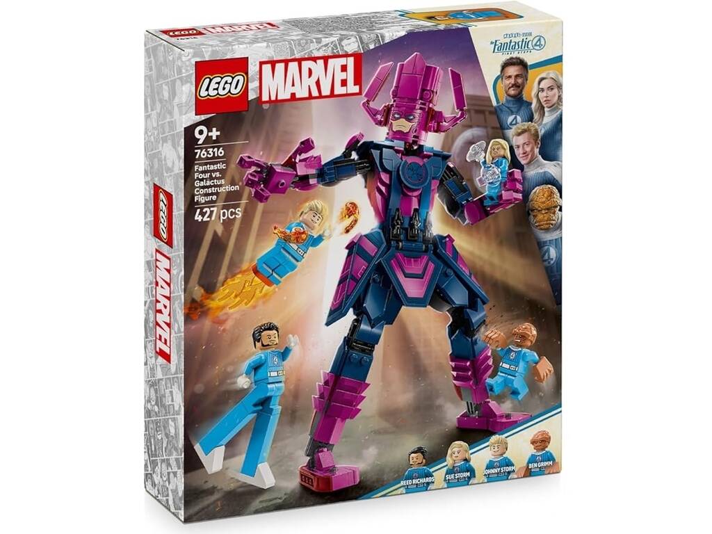 Lego Marvel Les 4 Fantastiques Les 4 Fantastiques contre Galactus Figurine à construire