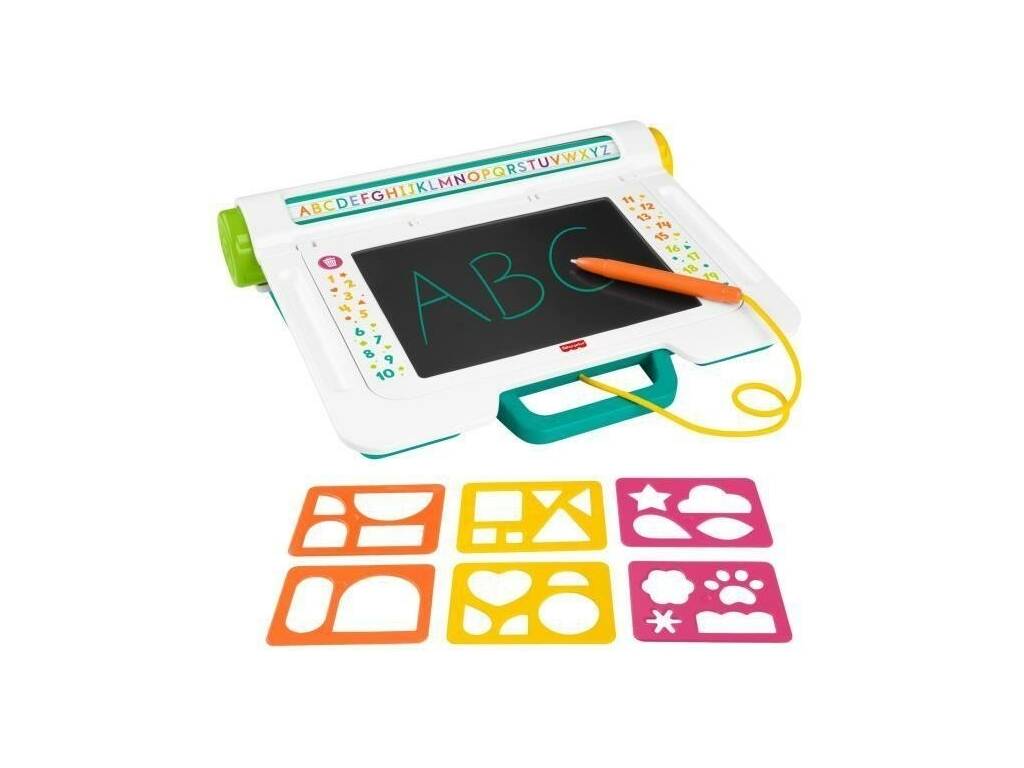 Fisher Price Bureau Apprendre et Gribouiller avec Gabarits