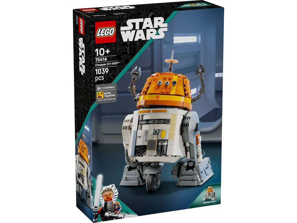 Lego Star Wars Chopper droïde astromécano C1-10P