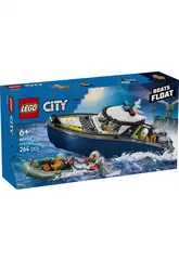 Lego City Persecucion en Barco de Policia