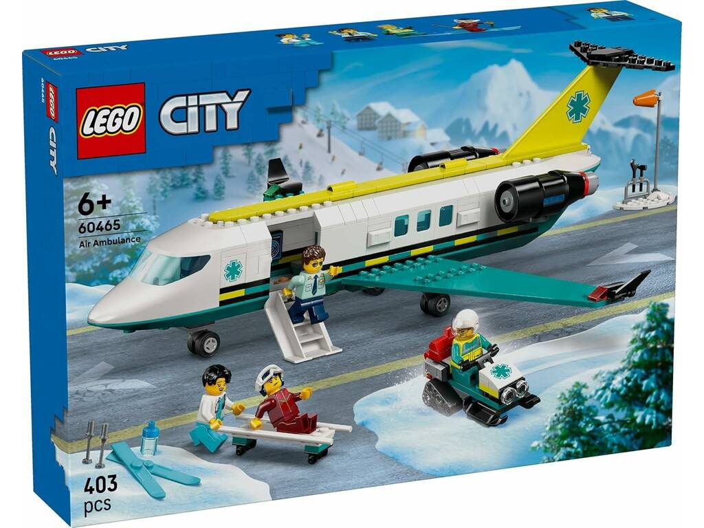 Ambulance aérienne d'urgence Lego City