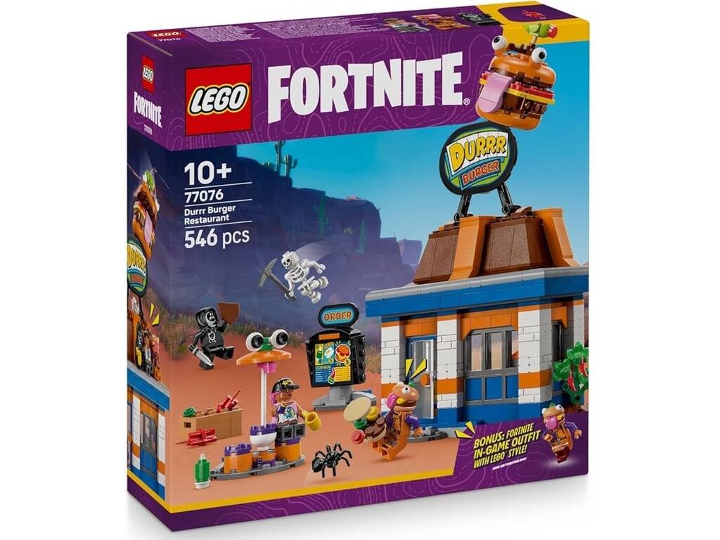 Restaurant Lego Fortnite Hamburger