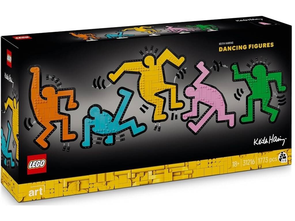 Lego Art Keith Haring : Figures dansantes