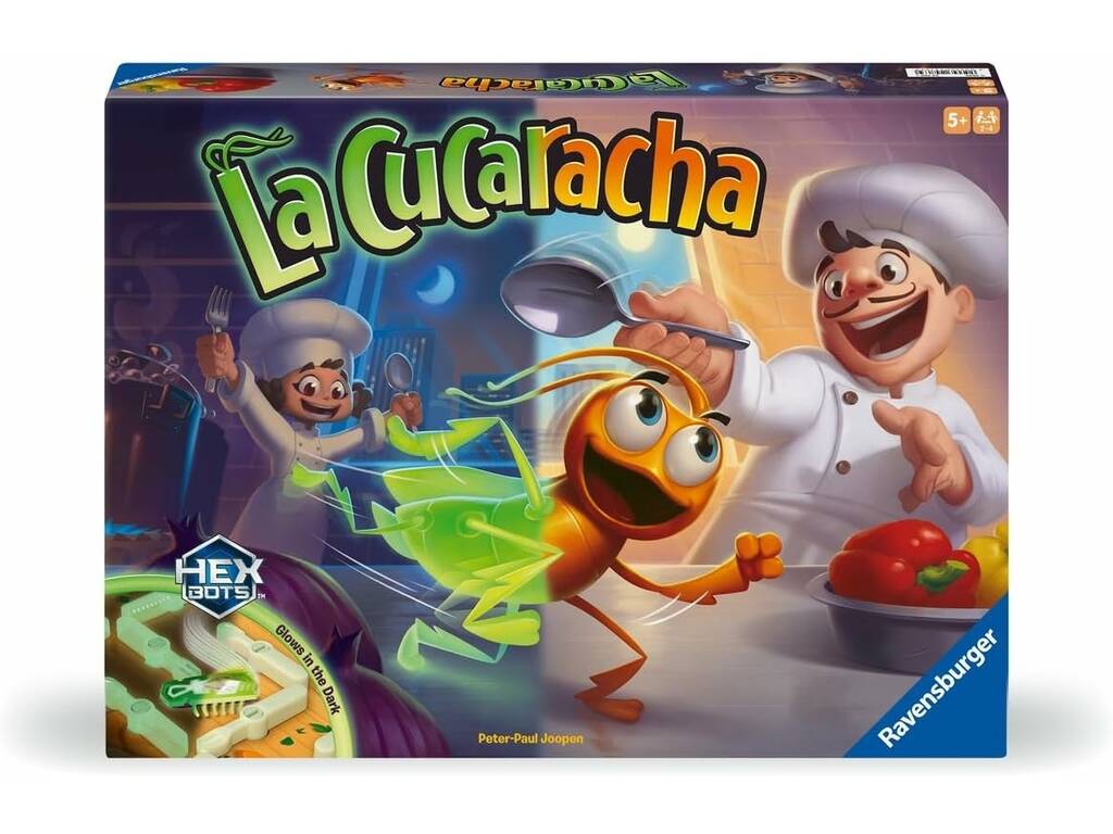 Jeu de société La Cucaracha Glows in the Dark