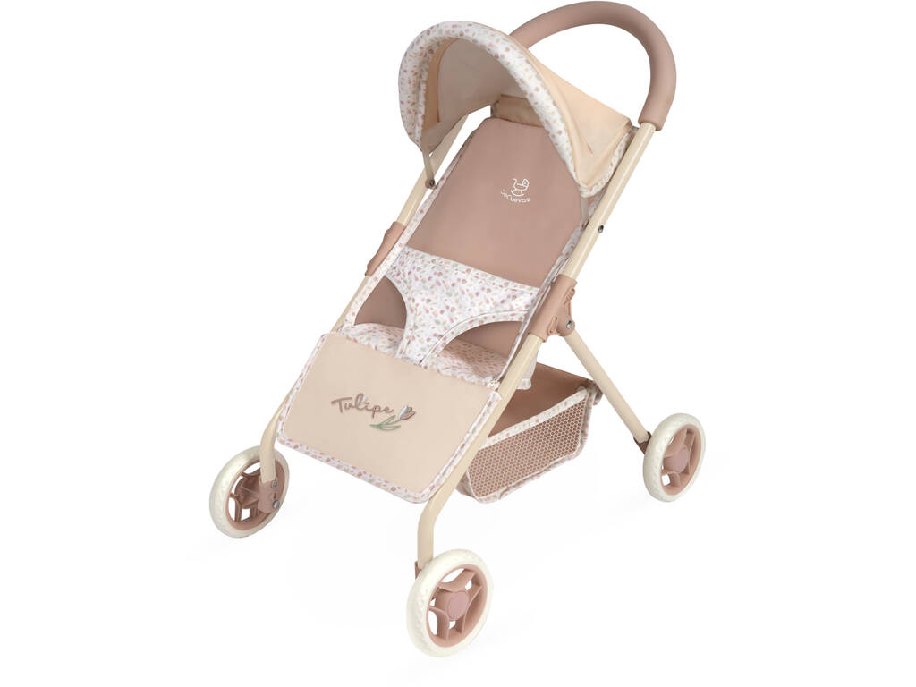 Chariot de poupée Tulipe Ma première poussette