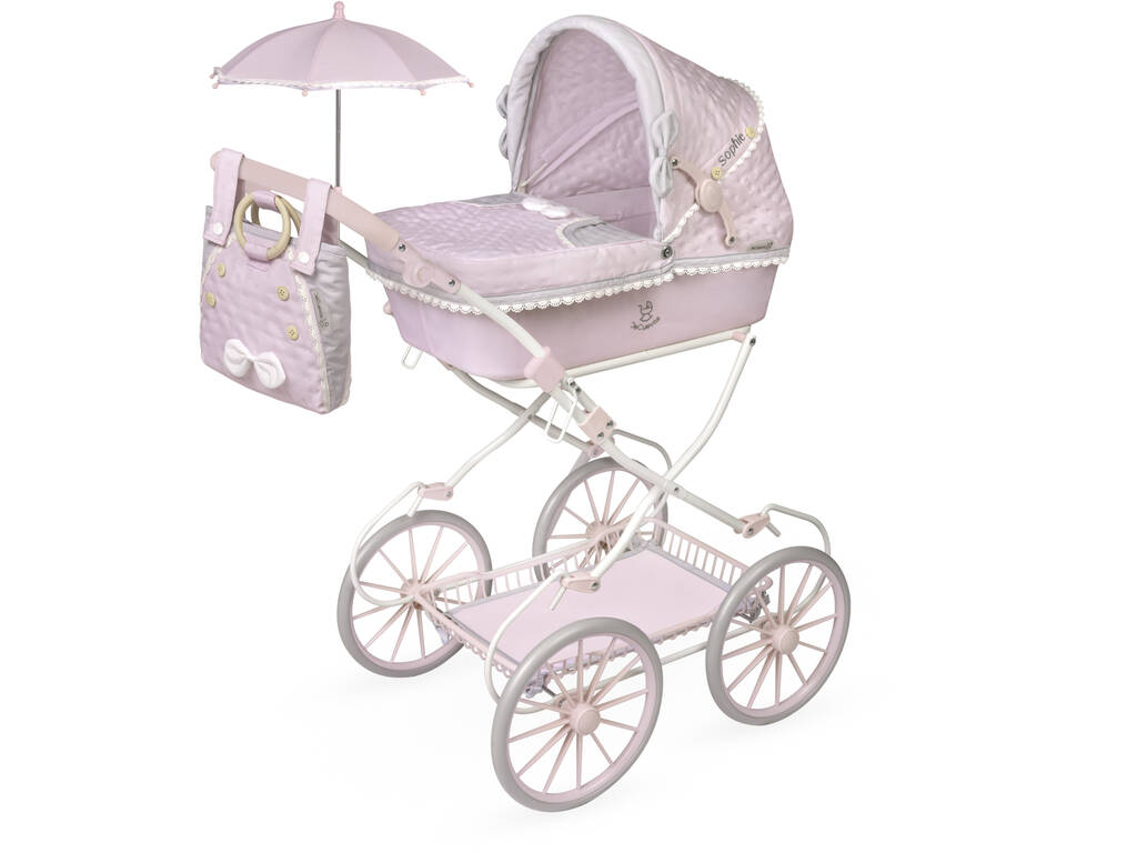 Poussette classique Sophie pliable avec sac