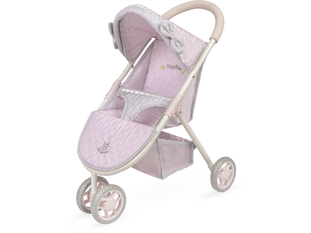 Mon premier chariot de poupée Sophie à 3 roues