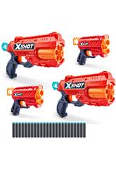 imagen Zuru X-Shot 2 lanceurs Reflex et 2 lanceurs Micro avec 24 fléchettes